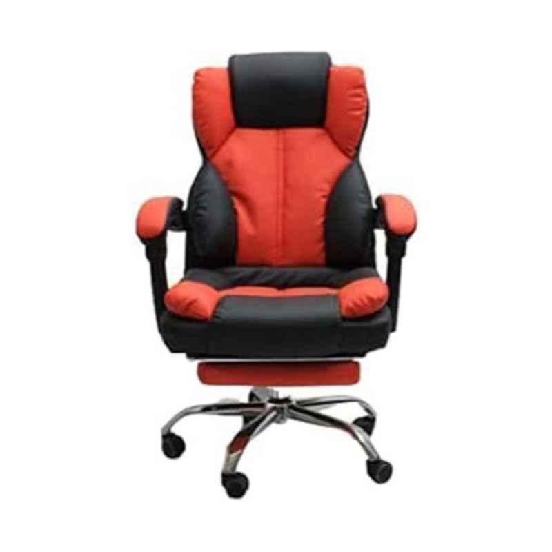 Karnak 10 kg 48x90x50cm PU Leather & Foam Red Executive Office Chair, KC95