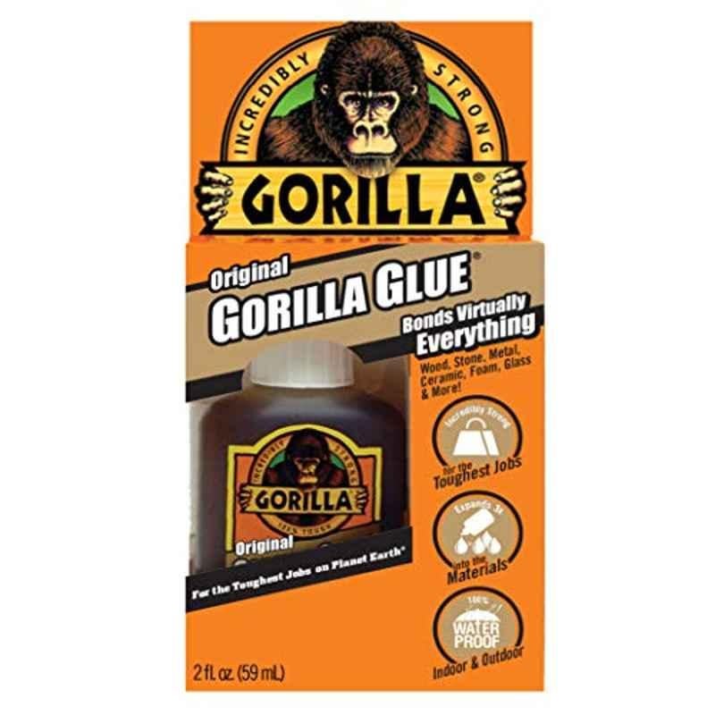 Gorilla 2 fl Oz Epoxy Multicolor Waterproof Original Glue Bottle, 50003