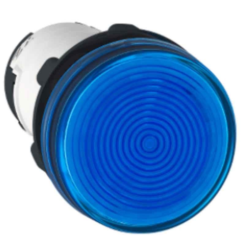 Schneider Harmony 230V Blue Bulb Round Pilot Light, XB7EV76P