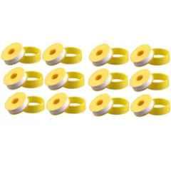 Senkiddpro 12mmx20m PTFE White Single Sided Teflon Tape (Pack of 12)