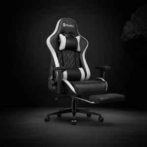 Cellbell Shadow FT PU Leather High Back White Gaming Chair, CBHKFOC14493