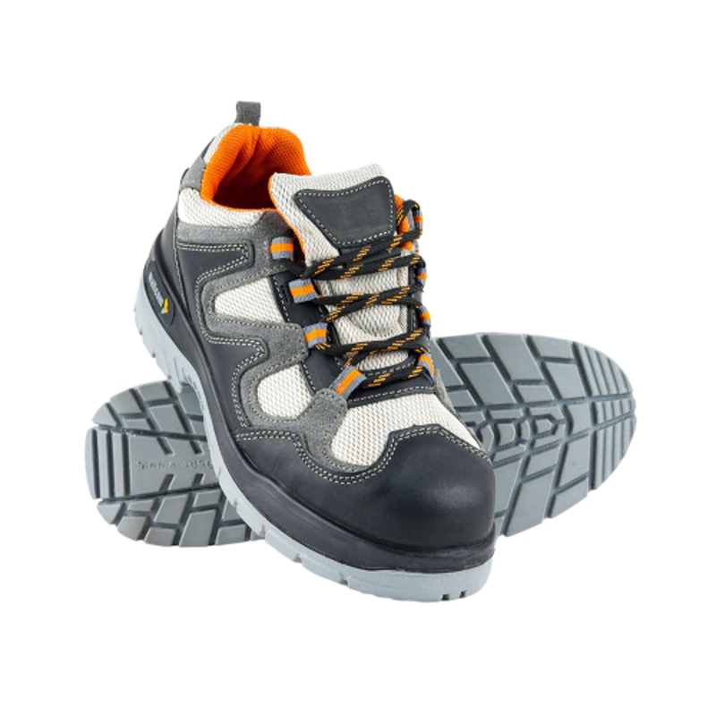 Mallcom Margay S1NS Low Ankle Steel Toe Safety Shoes, Size: 5