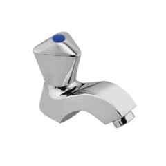 Jaquar Essco Brass Chrome Finish Rocket Type Pillar Cock with Aerator, TQT-507