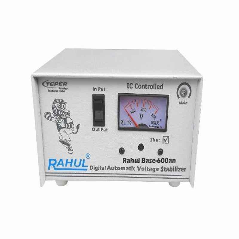 Rahul Base 600AN 140-280V 600VA Single Phase Automatic Voltage Stabilizer