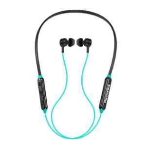 Portronics Harmonics One 100mAh Green Wireless Sports Headset, POR 1144