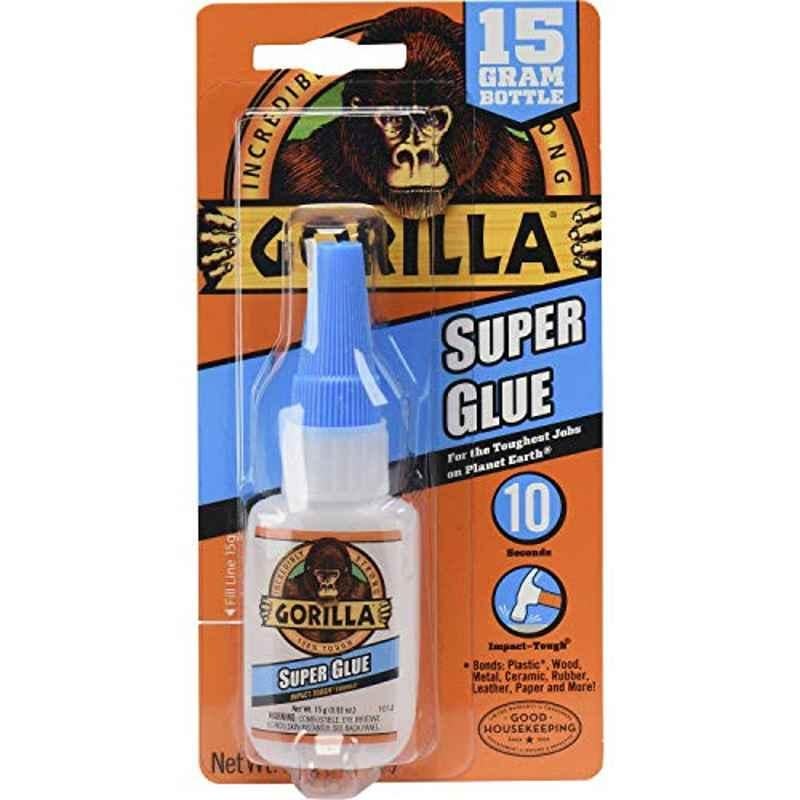 Gorilla 15g Clear Super Glue