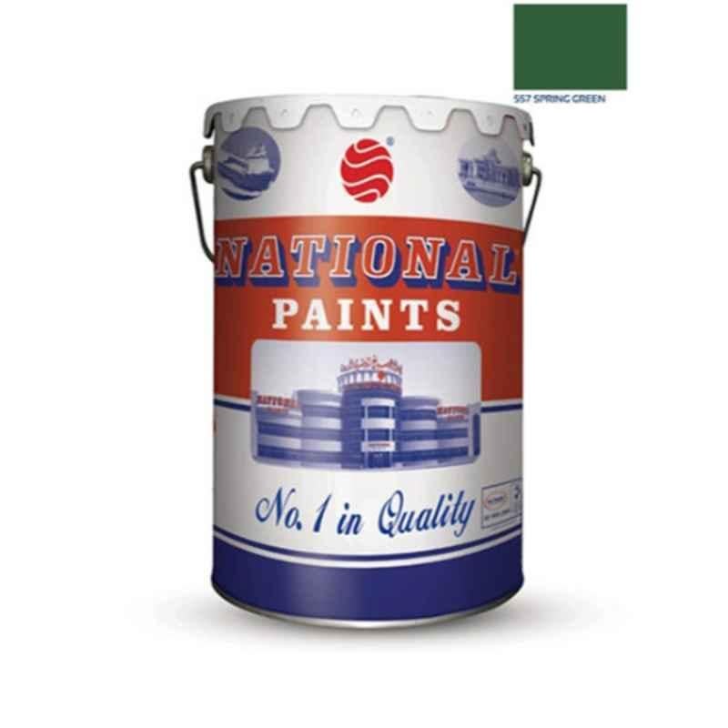 National Paints 18L Spring Green Water Based Wall Paint, NP-557-18