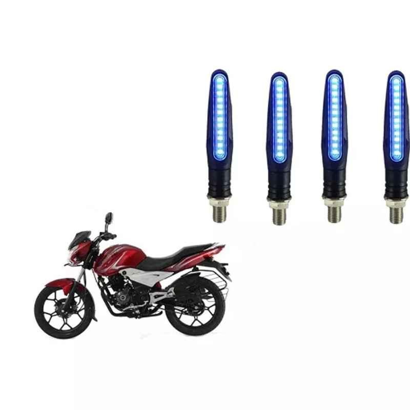 Buy Cartronics Pencil Type Blue LED Indicator for Bajaj Discover 100 T Pack of 4 Online At Price 187