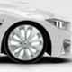 Prigan 4 Pcs 15 inch Silver Universal Wheel Cover Set for Maruti Sukuzi Baleno