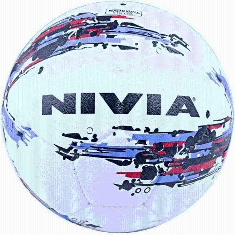 Nivia Storm Multicolour Moulded Football, Size: 5