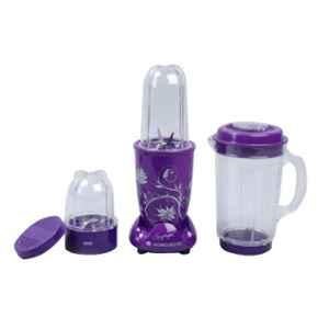 Wonderchef Nutri-Blend 400W Purple Mixer Grinder with 3 Jars, 63152295