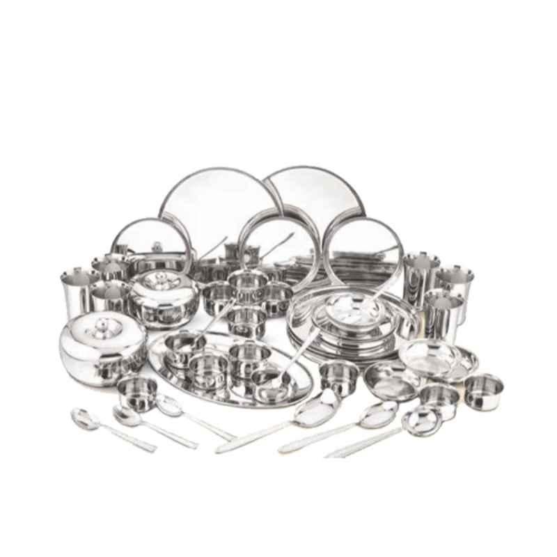 Kraft Pari 48 Pcs Stainless Steel Dinner Set, PRDS48