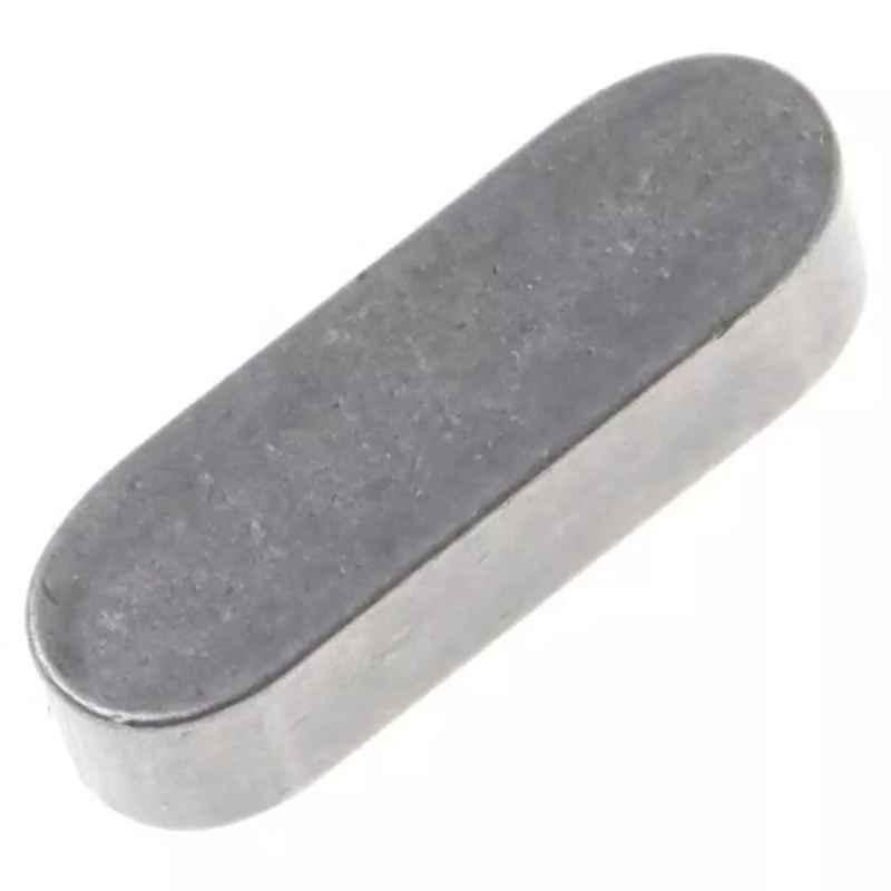 RS Pro 20x6x6mm Steel Feather Key, 3024144 (Pack of 10)