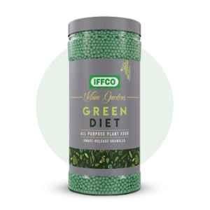 IFFCO Urban Gardens 1kg Green Diet Organic Plant Food For Potted Indoor & Outdoor Plants with Balanced Macro & Micro Nutrients