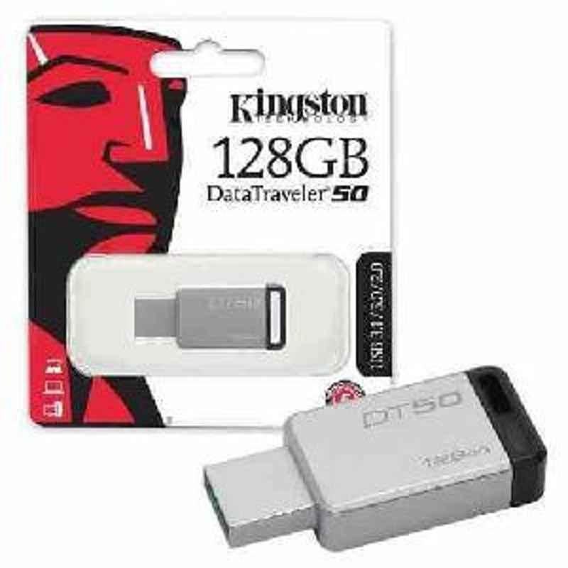 Kingston Dt50 128GB 3.0 Usb Pendrive 5 Years Warranty