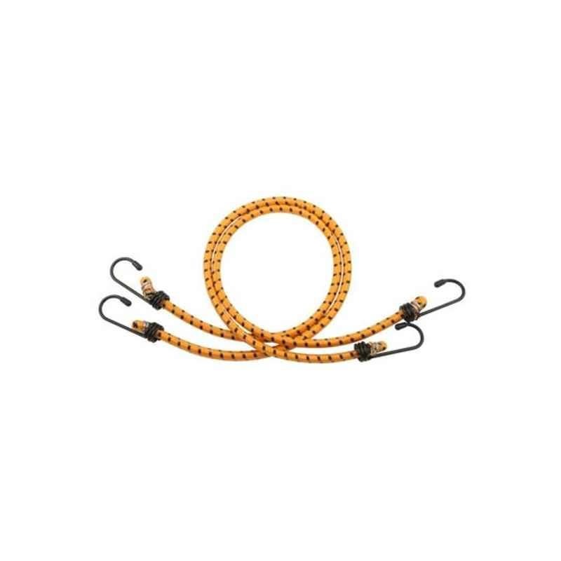 Tolsen 2Pcs 24 inch Yellow & Black Luggage Rope Set, 62242