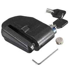 Andride Black Anti Theft Alarm Sound Disk Brake Lock for Bike