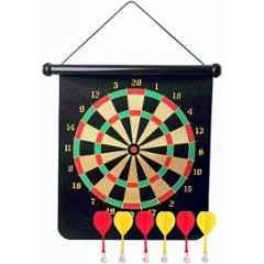 Matrica 50.8cm Magnetic Multicolour Double Sided Hanging Dart Board Set