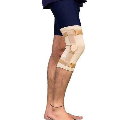 Witzion XXL Knee Cap Hinge Premium Beige Knee Support, WI-23PR-BEIGE-XXL