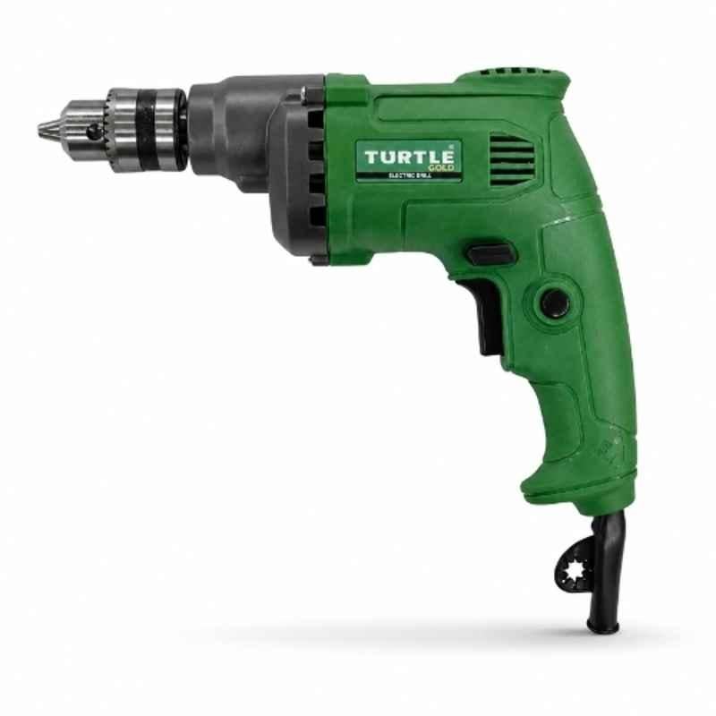 Turtle Gold 10mm 680W Electric Drill Machine with Reverse & forward Function & Accessories, ST-711S