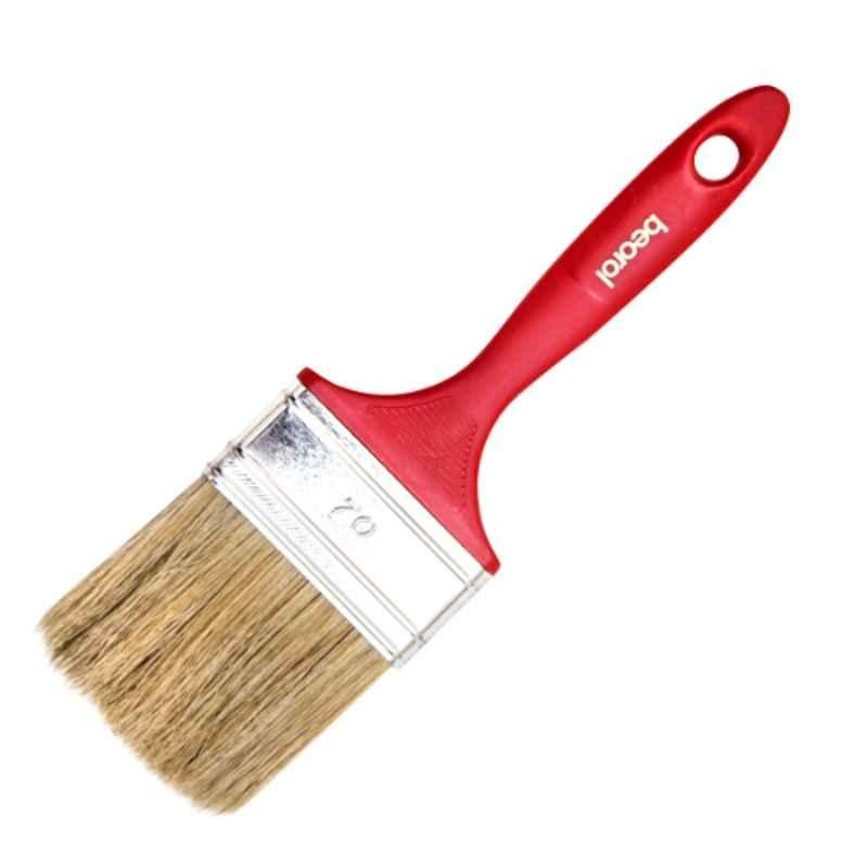 Beorol 70x9mm Red Lacquer Brush, LC70