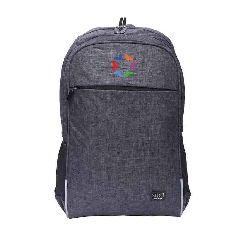 Stolt Swiggle Polyester 35L Grey Waterproof Backpack