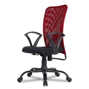 Green Soul Seoul Red Black Mid Back Chair