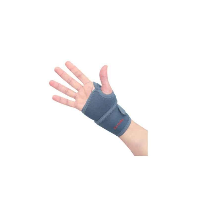 Buy Dr Ortho Nylon & Cotton Grey Wrist Brace with Thumb, DSDRWBWTHB, Size:  Universal Online At Best Price On Moglix