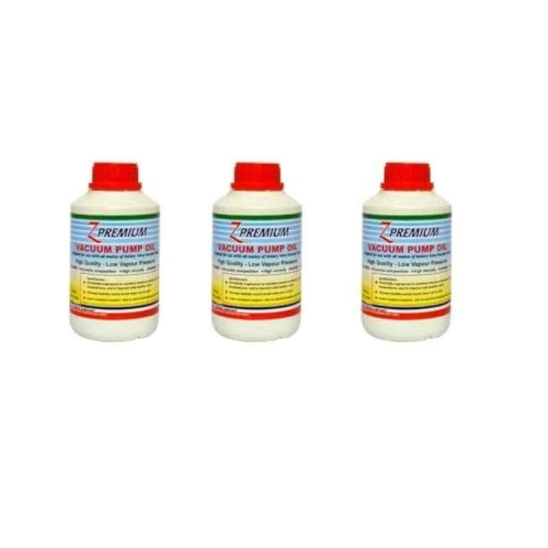 Z Premium 0.5 Litre High Viscocity Vacuum Pump Oil (Pack of 5)