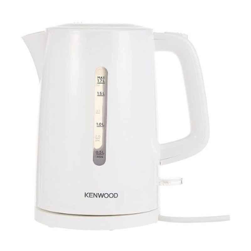 Kenwood ZJP00000WH 2200W 1.7 Liter Plastic White Electric Kettle, 183165