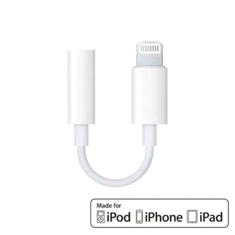 Apple Lightning to 3.5mm Headphone Adapter, MMX62