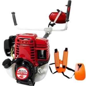 Boston 3HP 35cc 4 Stroke Petrol Engine Operated Heavy Duty Brush Cutter Machine with Foldable Rod for Grass, Crop & Lawn Cutting, BC-435C