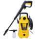 Cheston 1600W 220V Yellow Portable High Pressure Washer with Hose Pipe