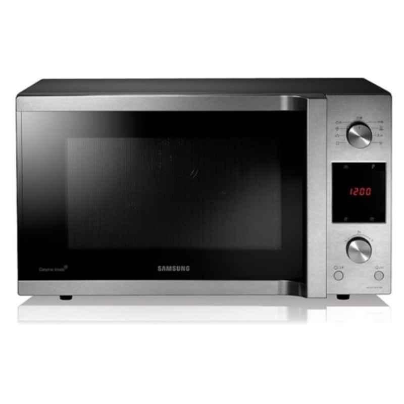 Samsung 45 Litre Black Contrabass Convection Microwave, MC455THRCSR