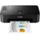Canon Pixma TS207 Black Single Function Inkjet Printer