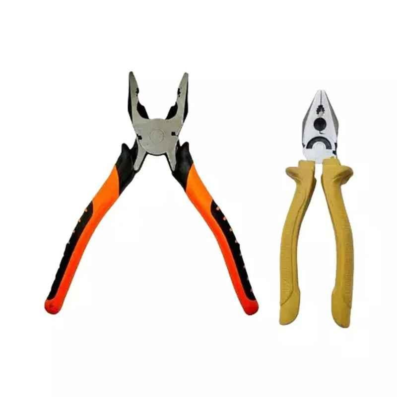 Sky Blue 2 Pcs 7.8 inch Lineman Plier Combo, SBE_PLIER_COMBOS_COMBO_365