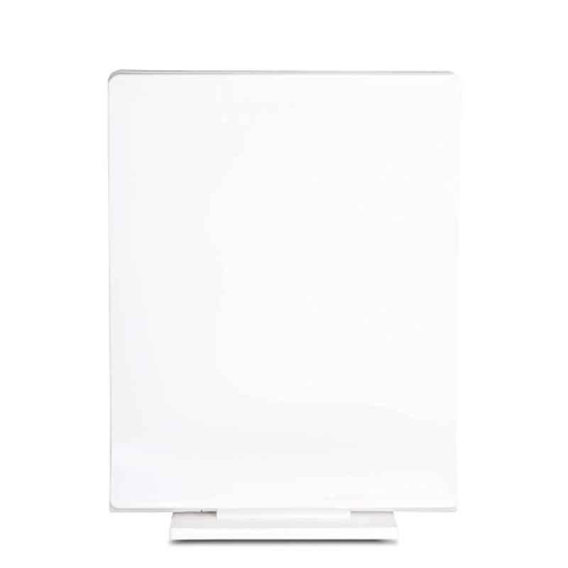Elegant Casa A-13 47x35.5 cm Polypropylene White Soft Closing Rectangular Toilet Seat Cover