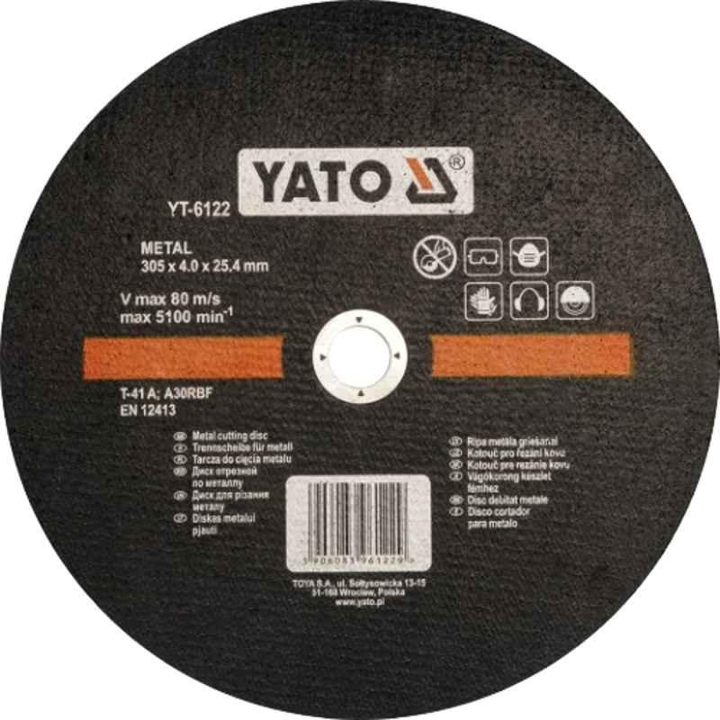 Yato 305x22x3.5mm Metal Cutting Disc, YT-6122