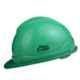 Allen Cooper Green Polymer Nape Type Safety Helmet with Chin Strap, SH-701-G (Pack of 10)
