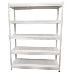 Hubs 90x90x180cm Slotted Angle Rack with 5 Shelves