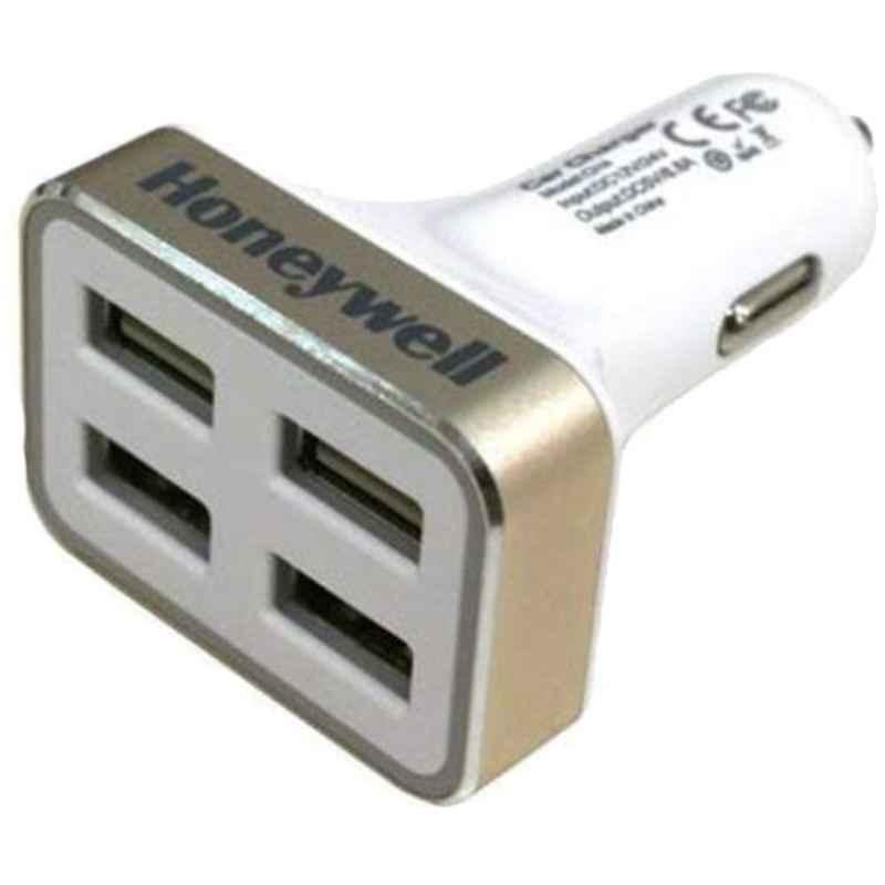 Honeywell 6.8A 4 USB White Micro CLA Car Charger, HC000005/CHG/CLA/WHT/6.8A/4U