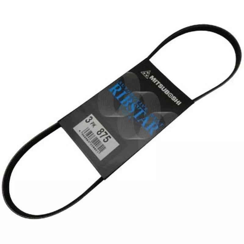 Mitsuboshi Rib Star 875mm 3 Threaded PK-Type Belt, 3PK875
