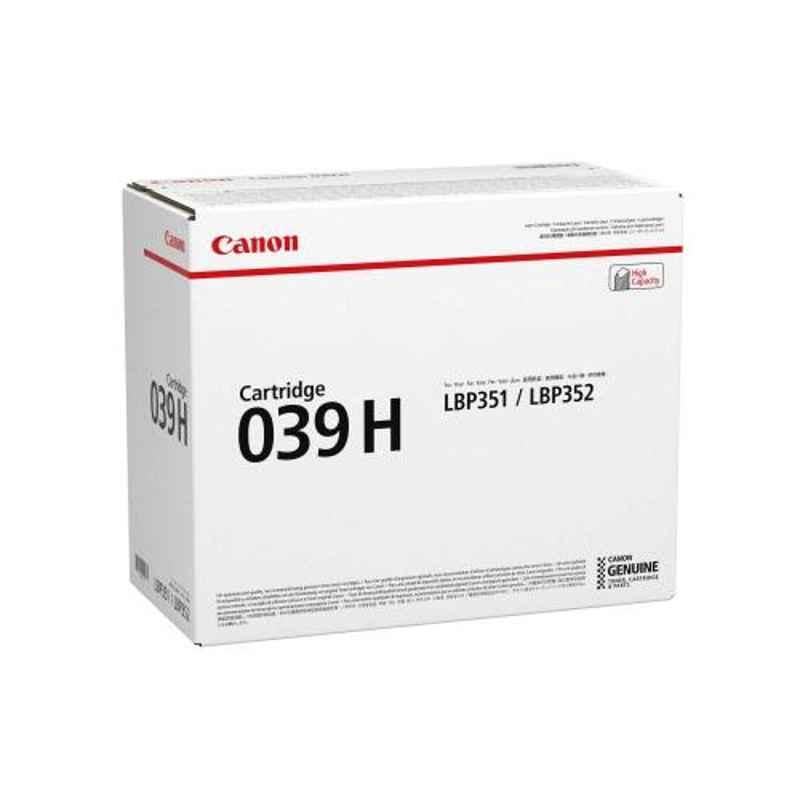 Canon CRG-039 HC Toner Cartridge, 0288C001AA