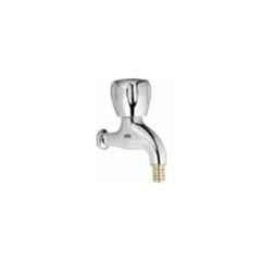 Jaquar Essco Brass Chrome Finish Bib Cock with Nozzle, SQT-511AKN