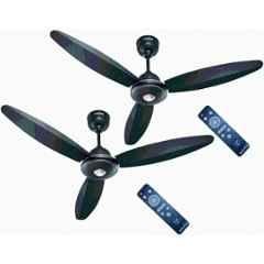 Activa Gracia 28W 390rpm 3 Blade Smoke Brown BLDC Ceiling Fan with Remote & 5 Years Warranty, Sweep: 1200 mm (Pack of 2)