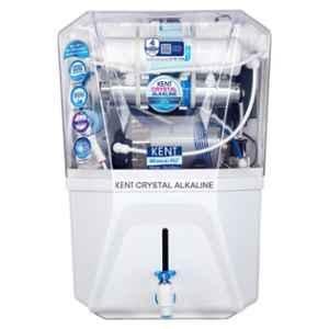 Kent Crystal 11L 60W Plastic White Alkaline RO+UV+UF+TDS Electrical Water Purifier, 11122