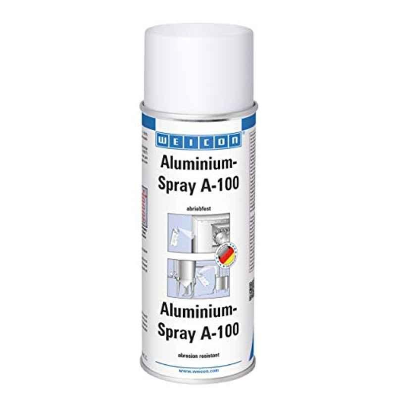 Weicon Aluminium Spray A-100 400ml Abrasion Resistant Spray, 11050400