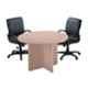 Steel Craft OFTR01 Engineered Wood Round Conference Table