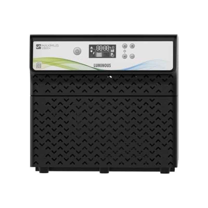 Luminous Maximus 2800+ 2500VA 24V Pure Sine Wave Inverter with Smart LCD Display, High-Capacity Backup Solution, Easy Installation & 36 Months Warranty for Home, Office & Shops, F04228013581