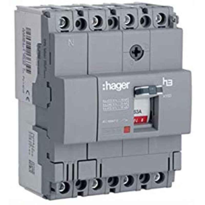 Hager 250A 40kA Moulded Case Circuit Breaker, HNB251Z